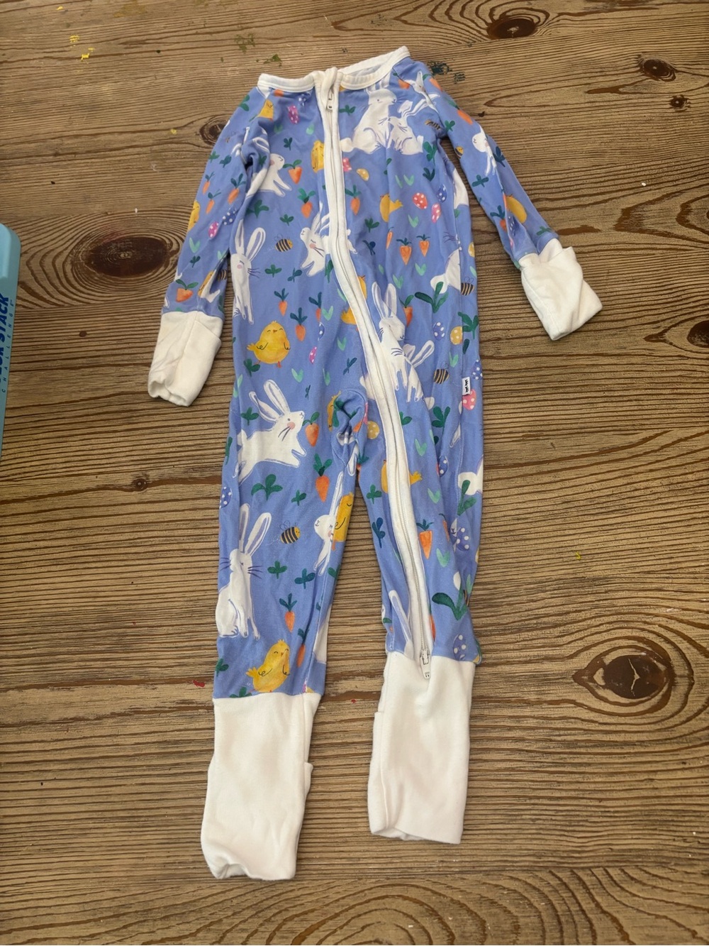 Little Sleepies spring print zippy 6-12m